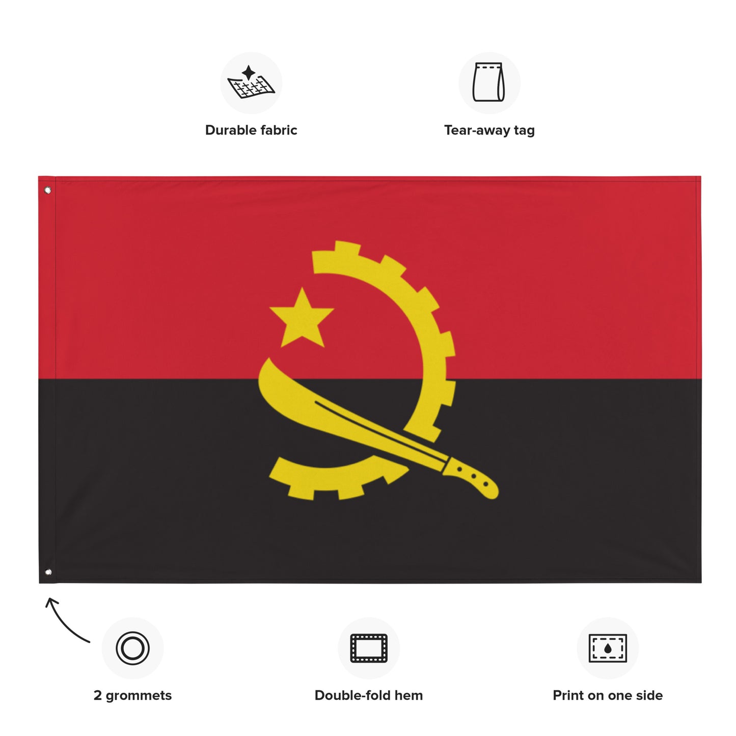 Angola Flag
