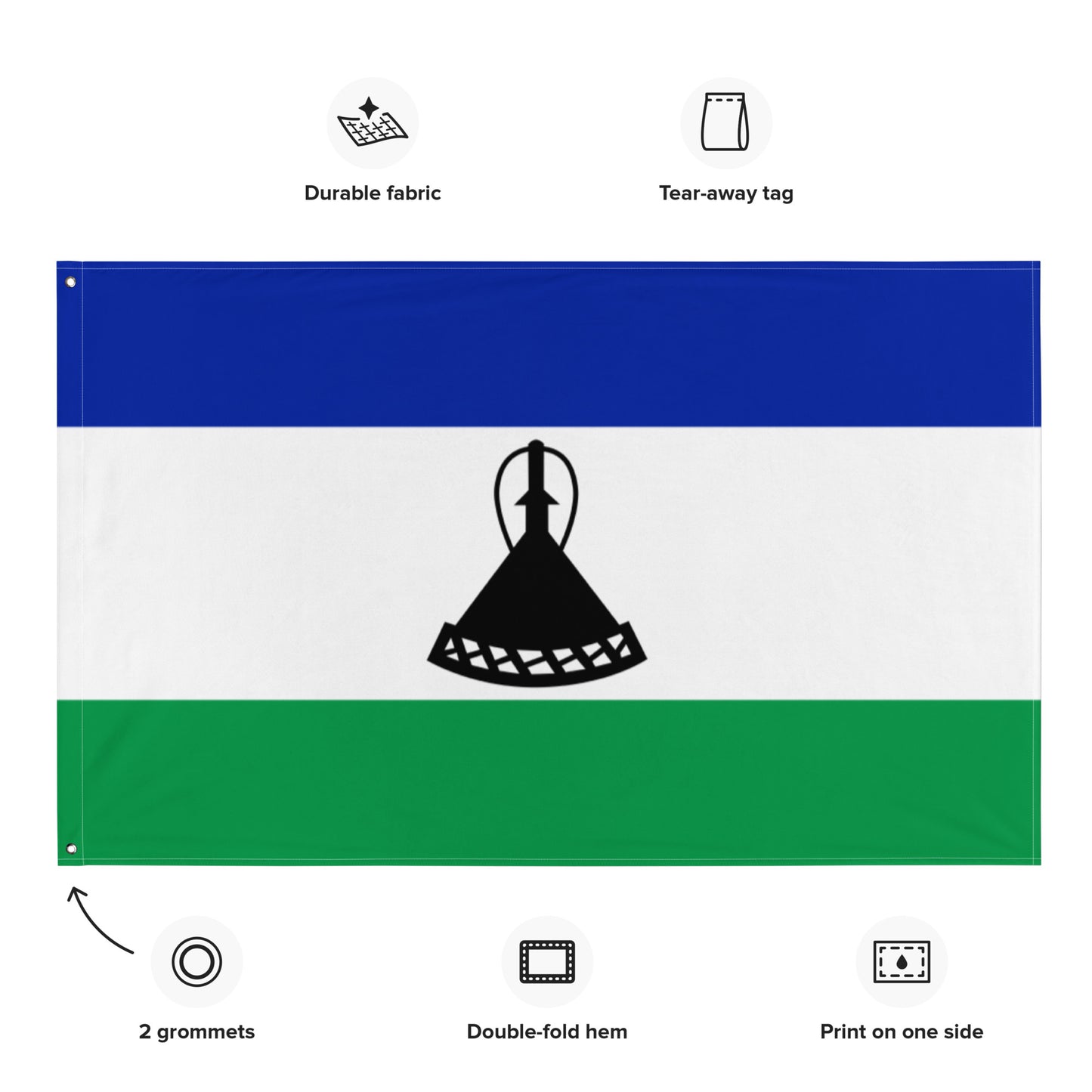 Lesotho Flag