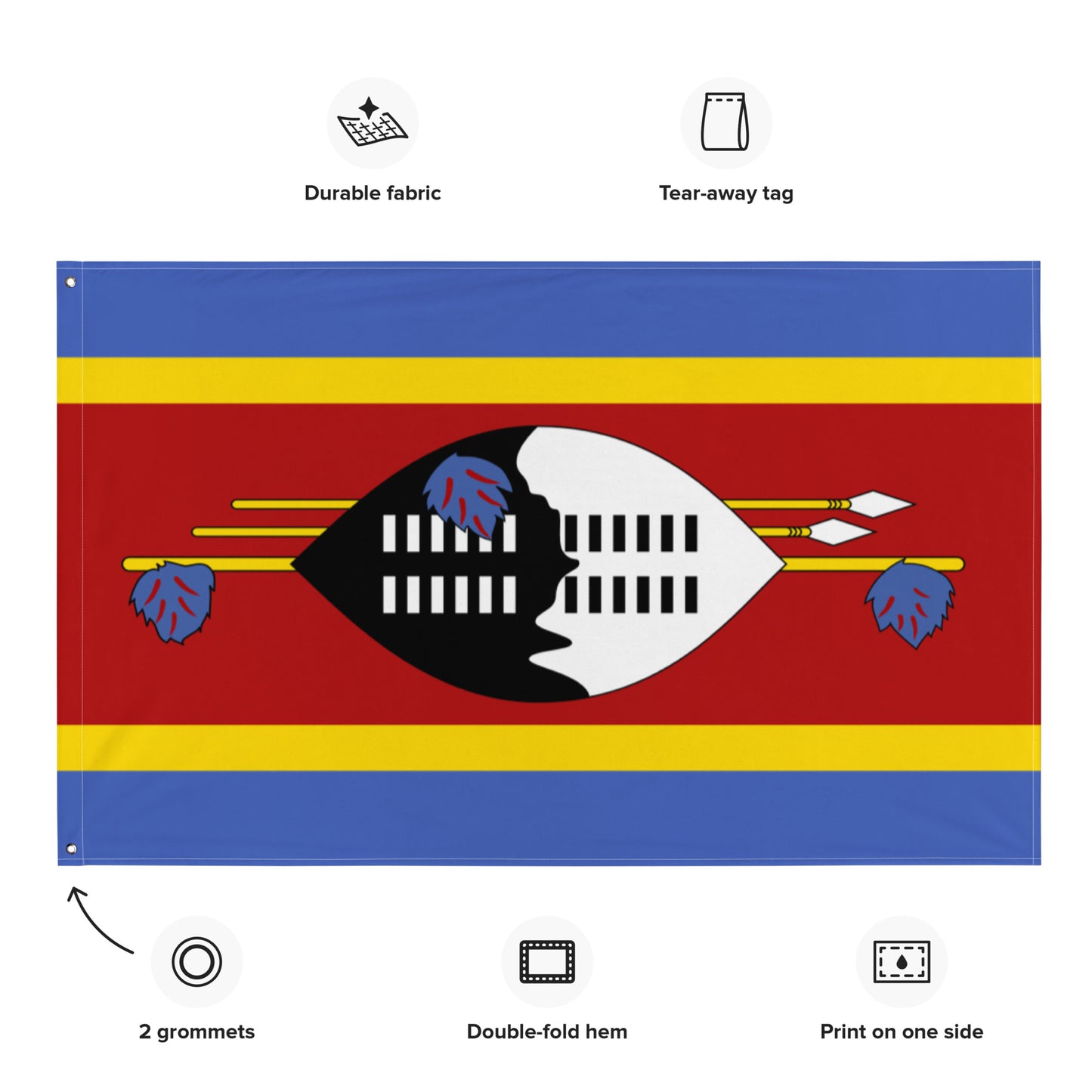 Eswatini Flag
