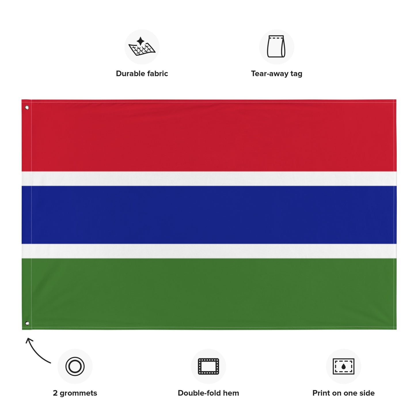 The Gambia Flag