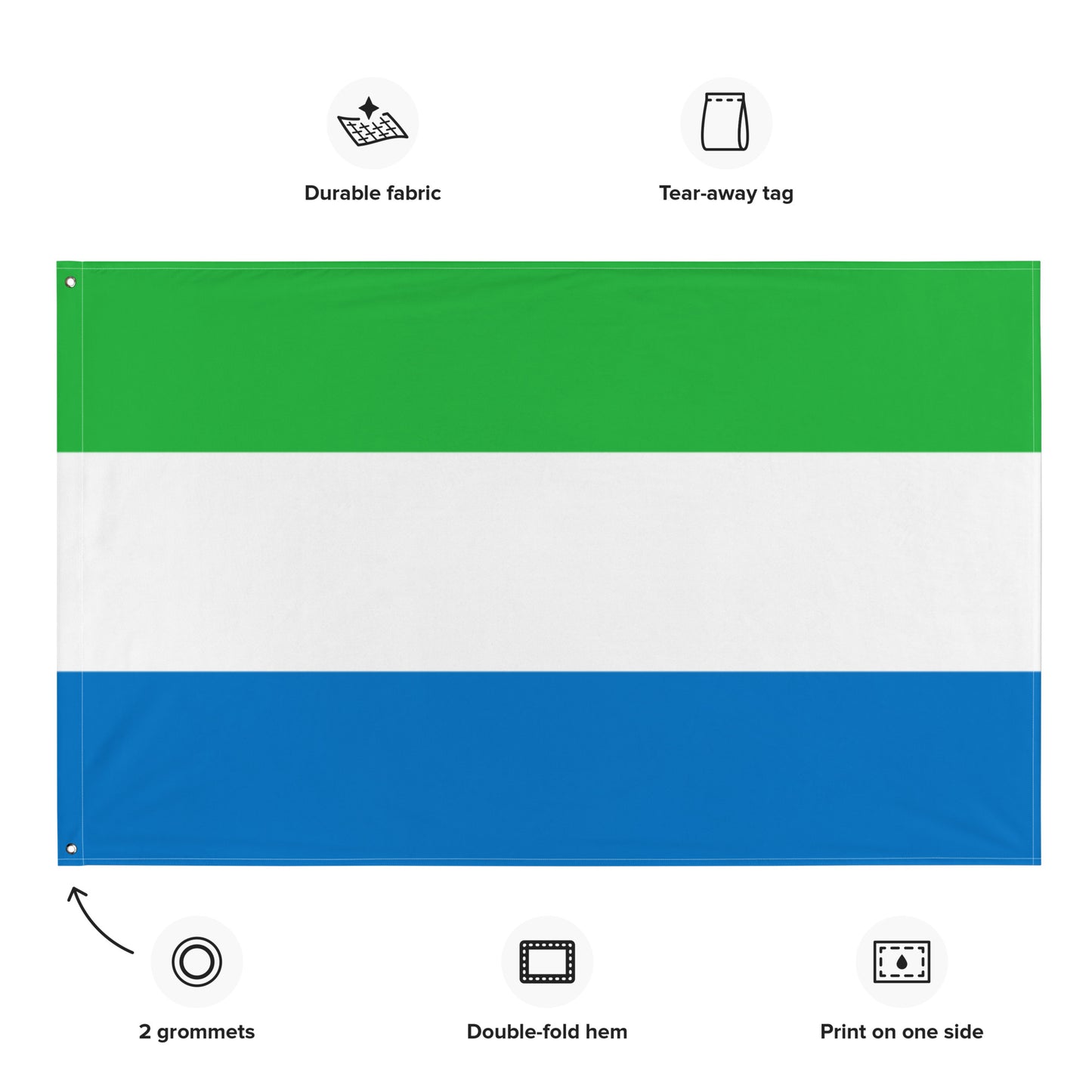 Sierra Leone Flag