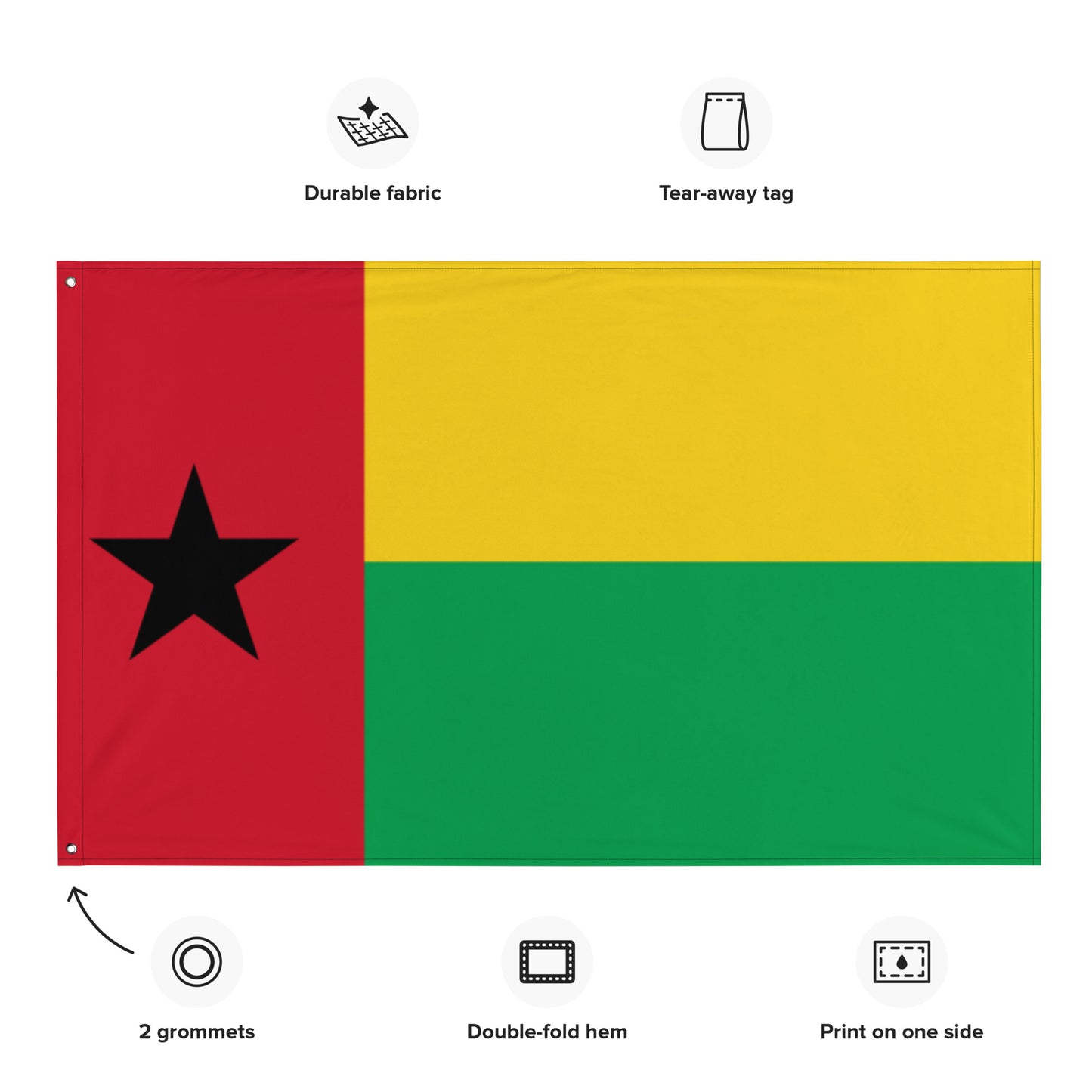 Guinea-Bissau Flag