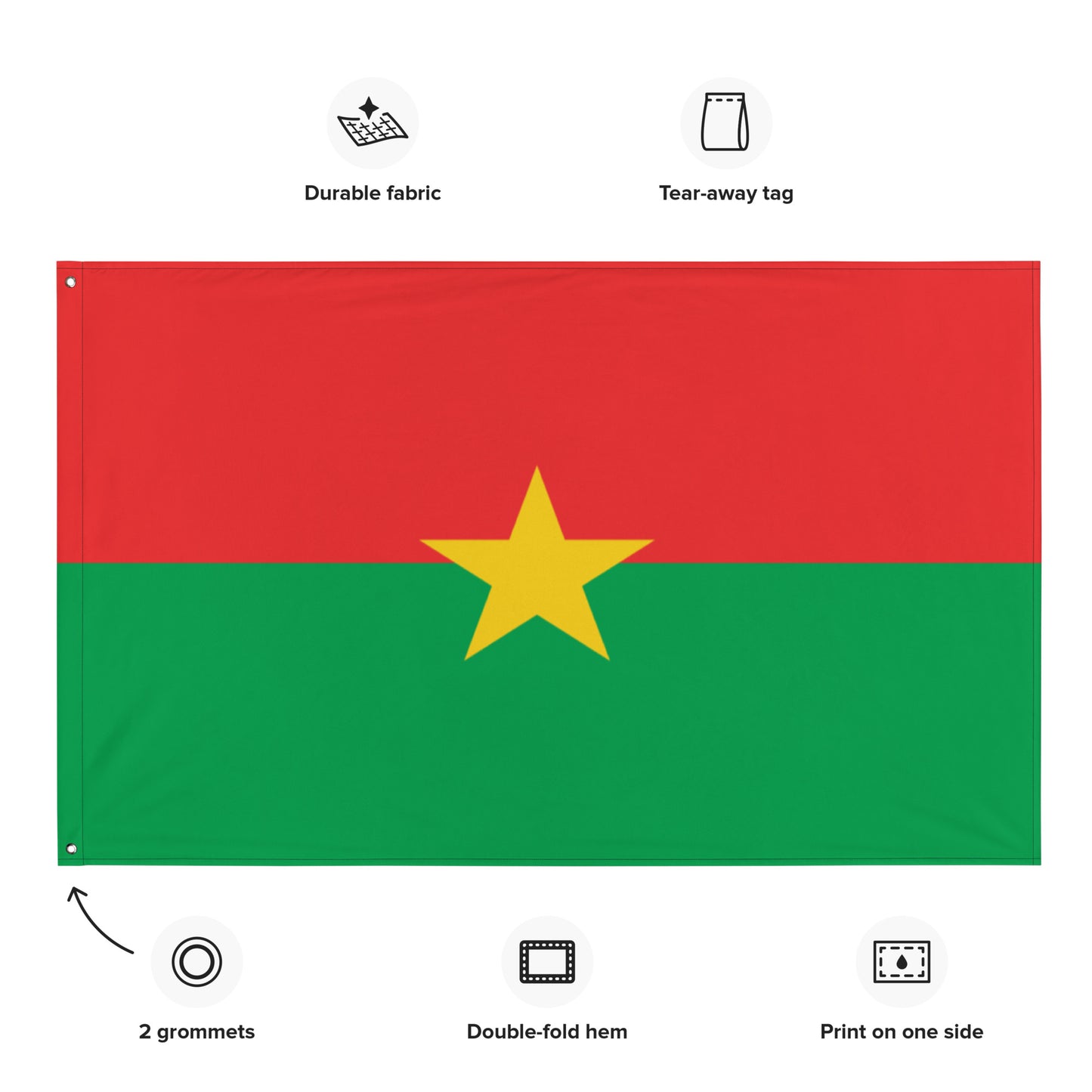 Burkina Faso Flag