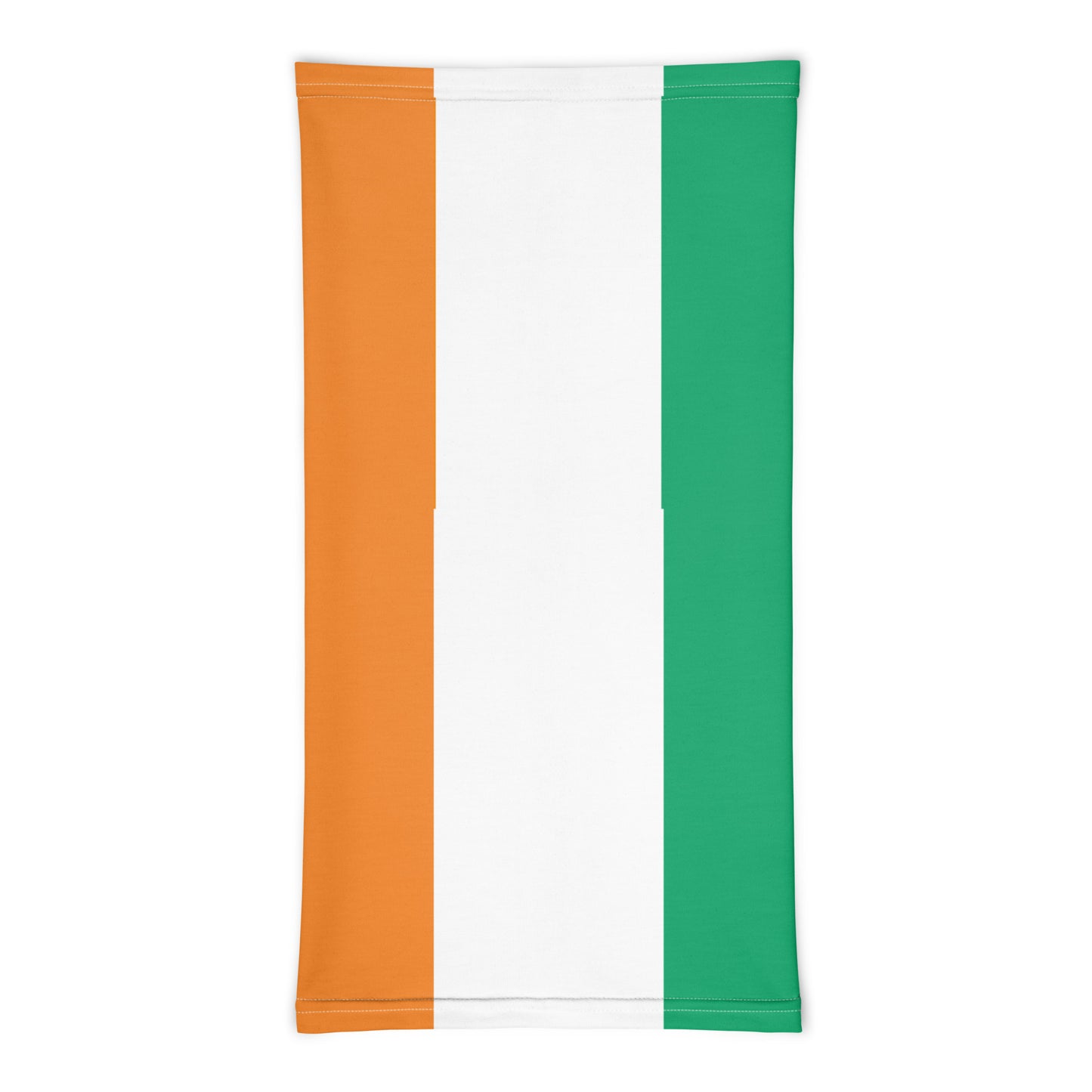 Ivory Coast, Côte d'Ivoire Flag Neck Gaiter – African Multi-Use Face Cover, Head Wrap & Bandana