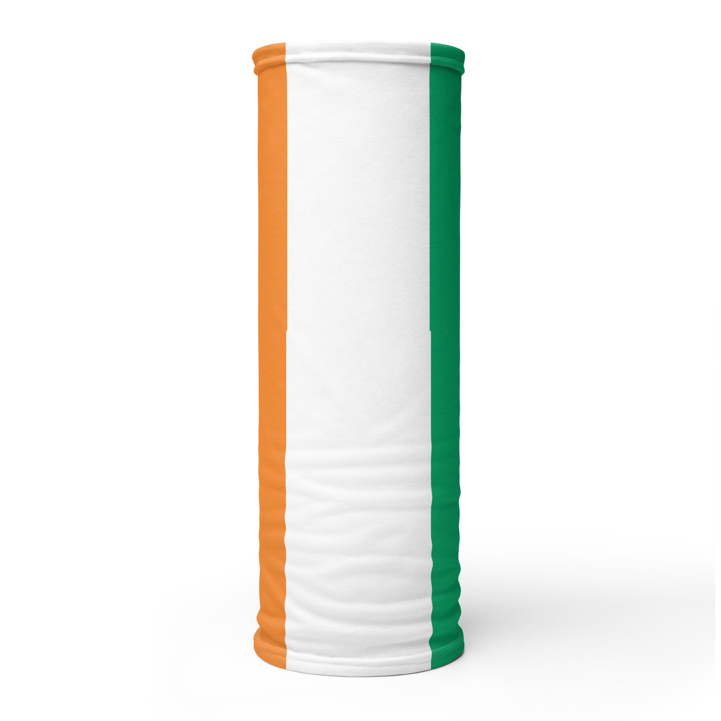 Ivory Coast, Côte d'Ivoire Flag Neck Gaiter – African Multi-Use Face Cover, Head Wrap & Bandana