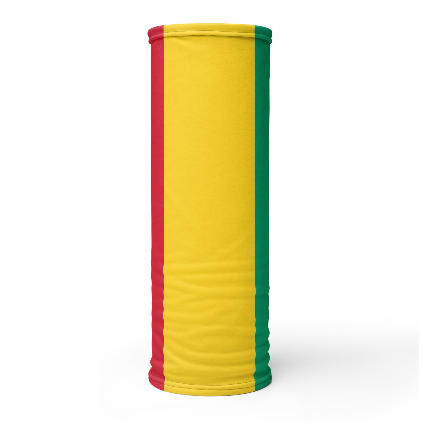 Guinea Flag Neck Gaiter – African Multi-Use Face Cover, Head Wrap & Bandana