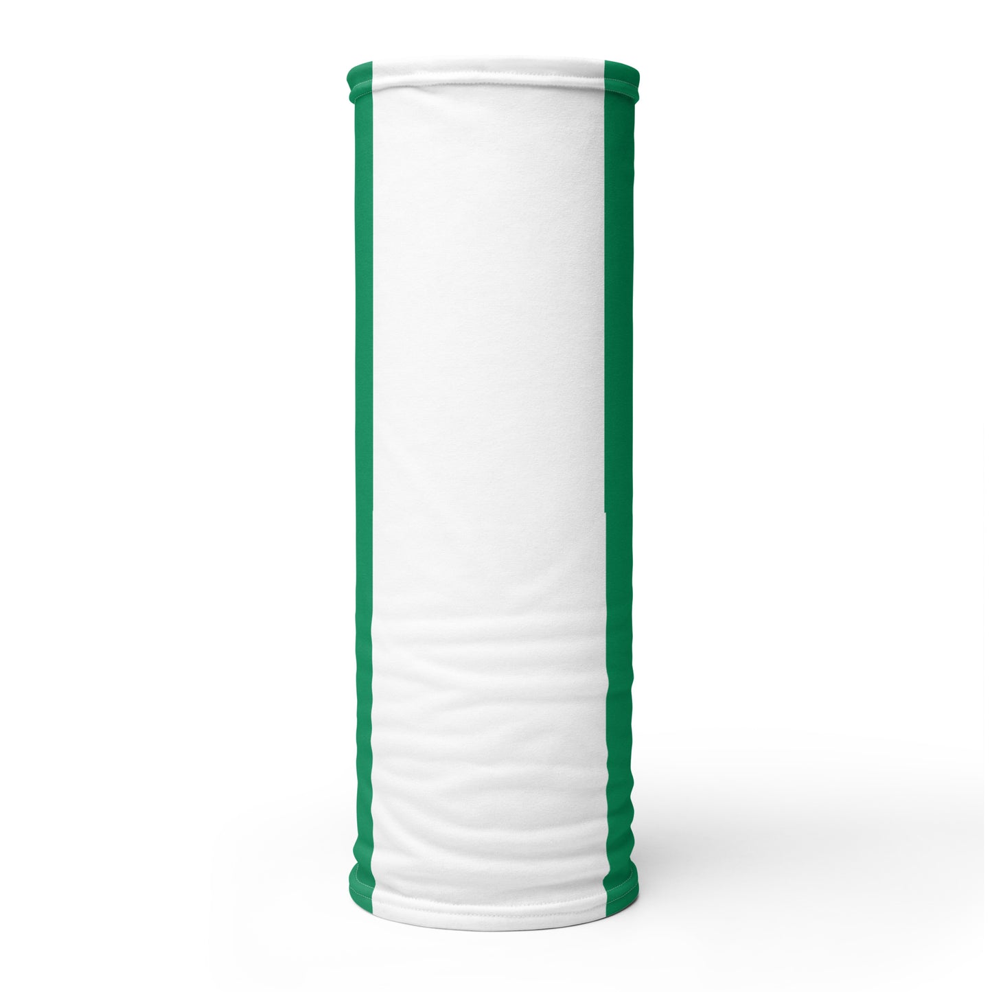 Nigeria Flag Neck Gaiter – African Multi-Use Face Cover, Head Wrap & Bandana