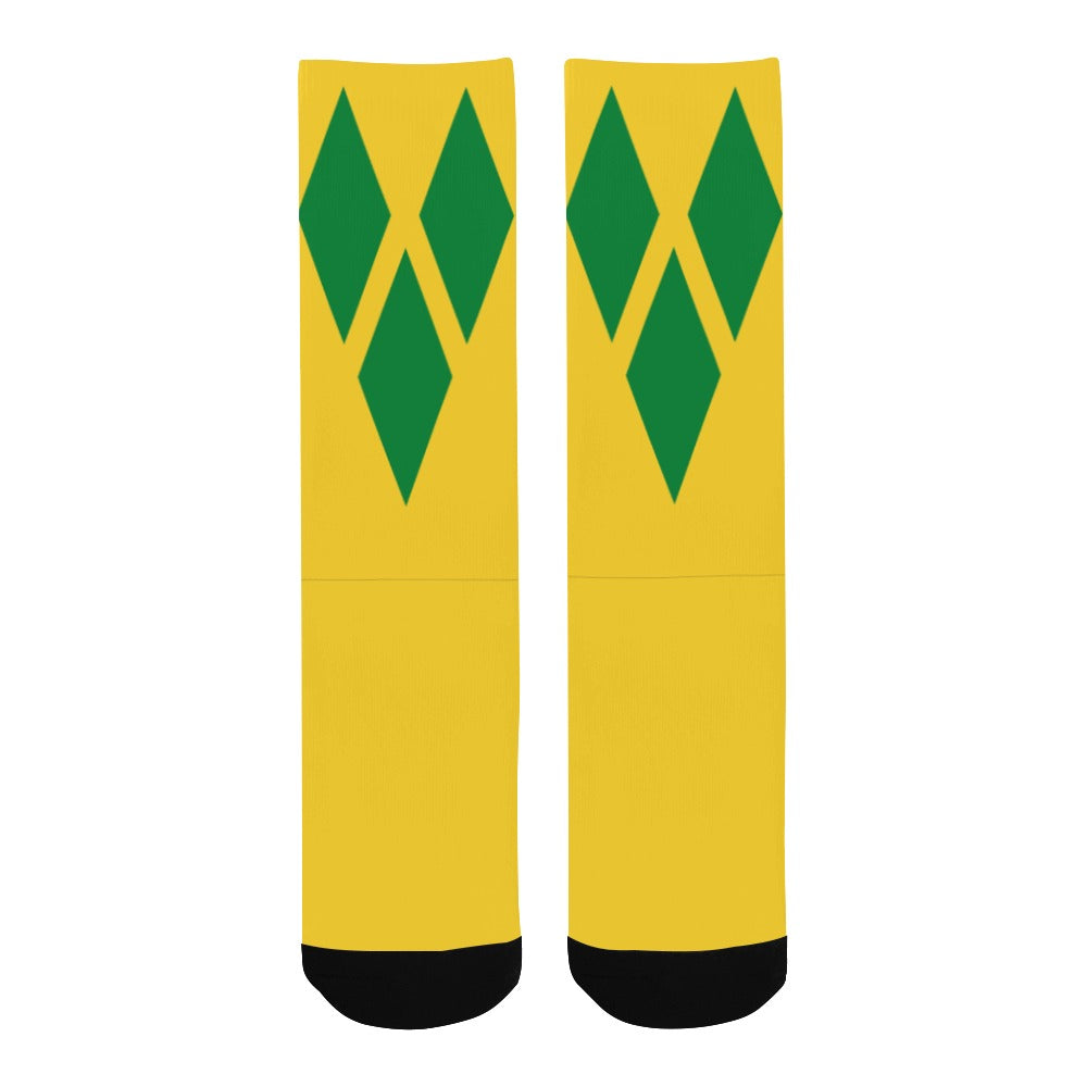 St. Vincent and the Grenadines Calf High Socks