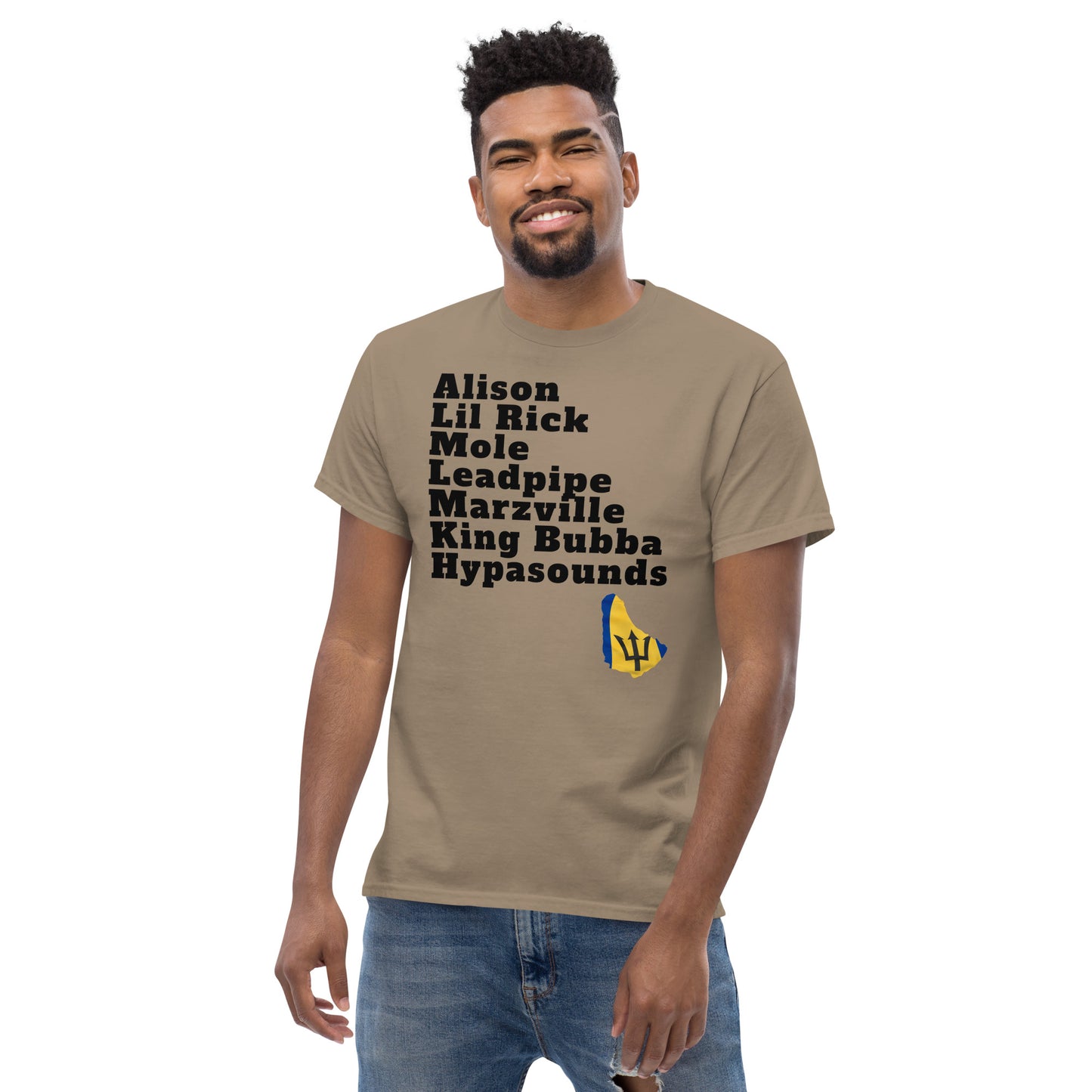 Top Bajan Artists Men's Classic Tee