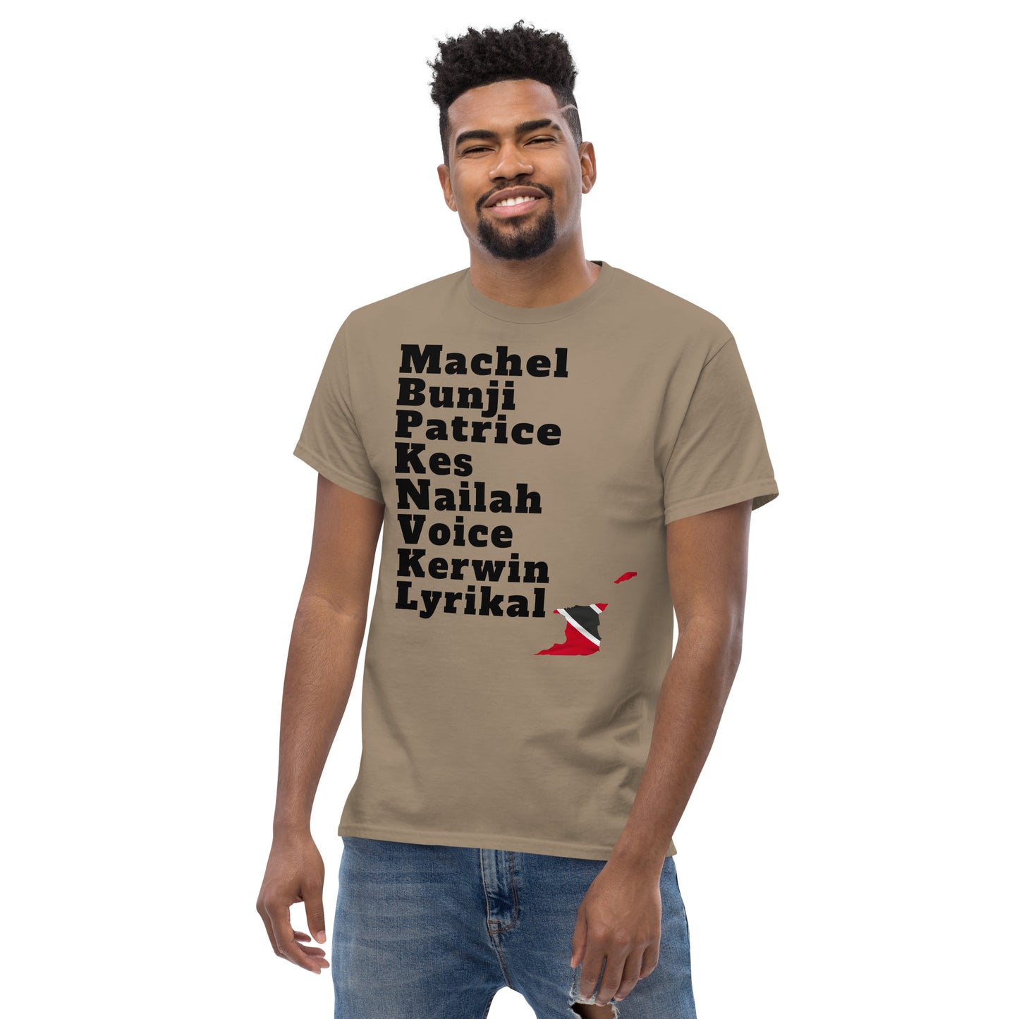 Trinidad and Tobago Popular Soca Artists Men's Classic Tee