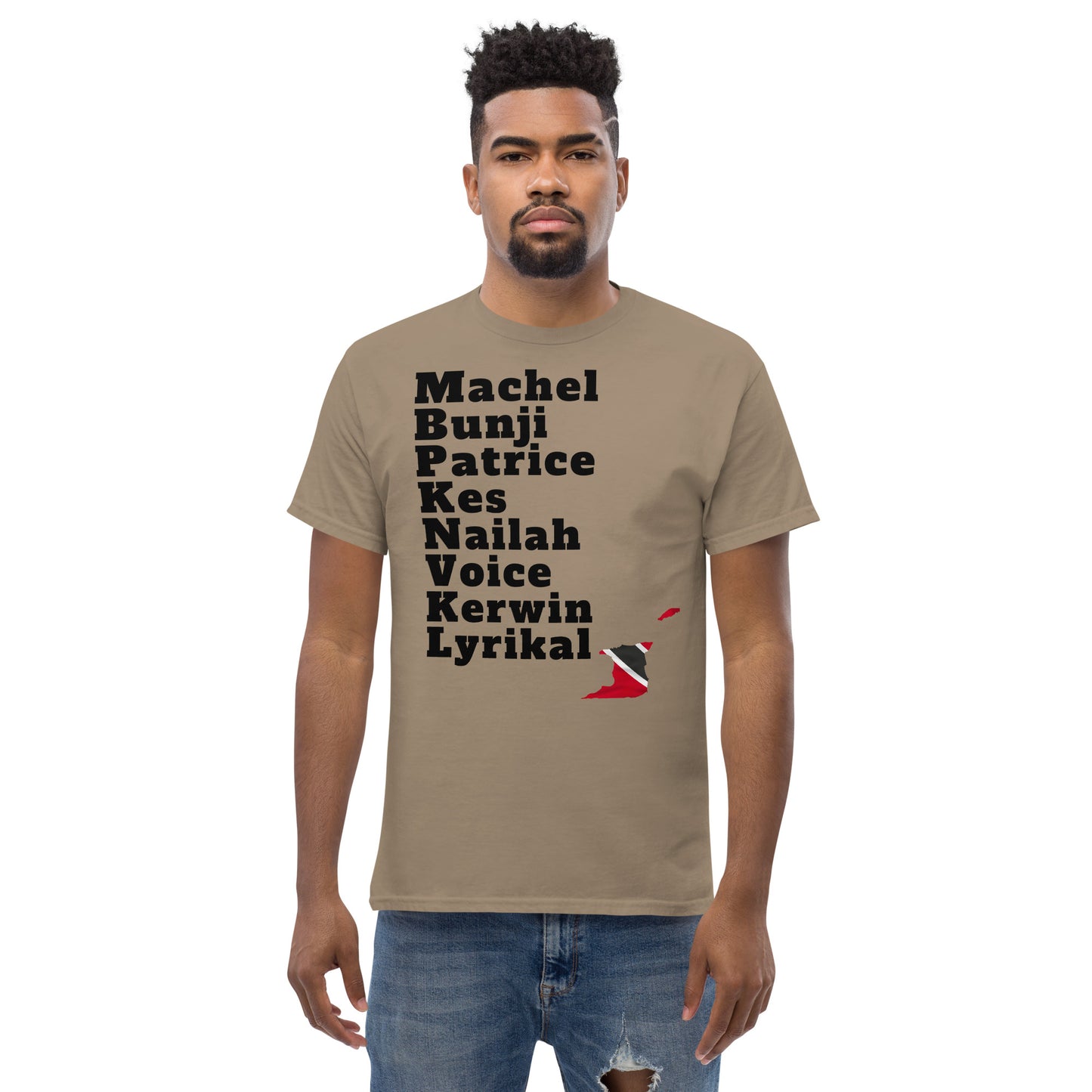 Trinidad and Tobago Popular Soca Artists Men's Classic Tee