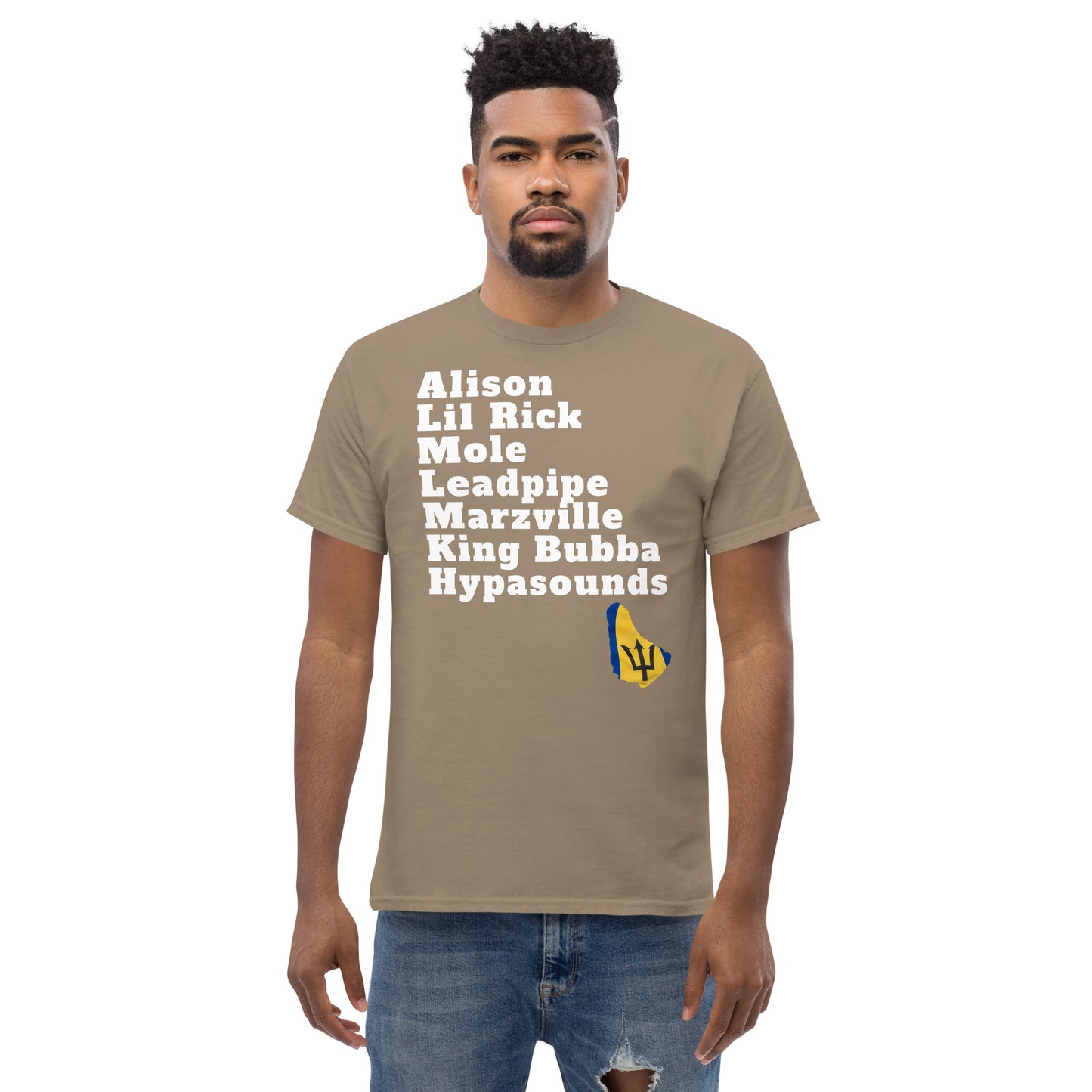 Top Bajan Artists Men's Classic Tee