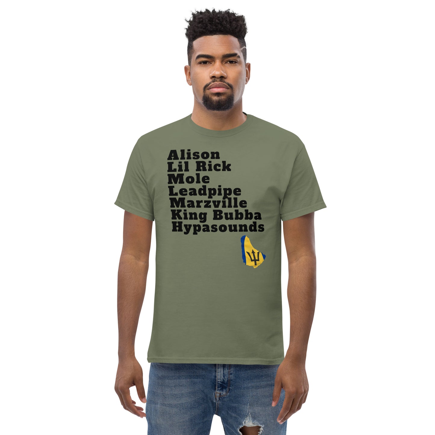 Top Bajan Artists Men's Classic Tee