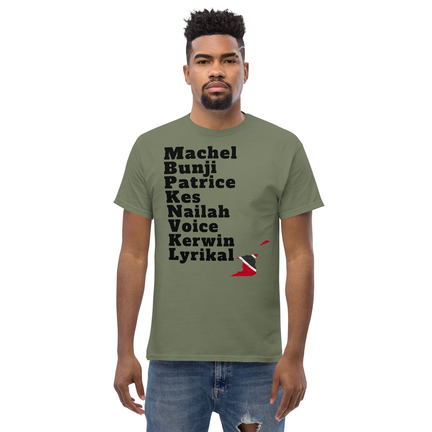 Trinidad and Tobago Popular Soca Artists Men's Classic Tee