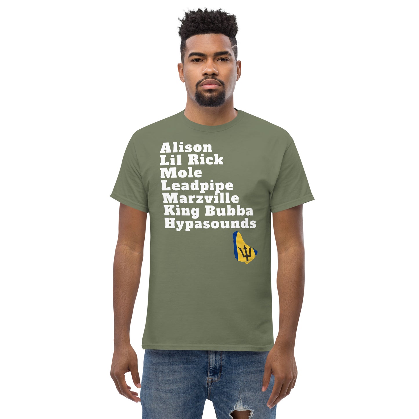 Top Bajan Artists Men's Classic Tee