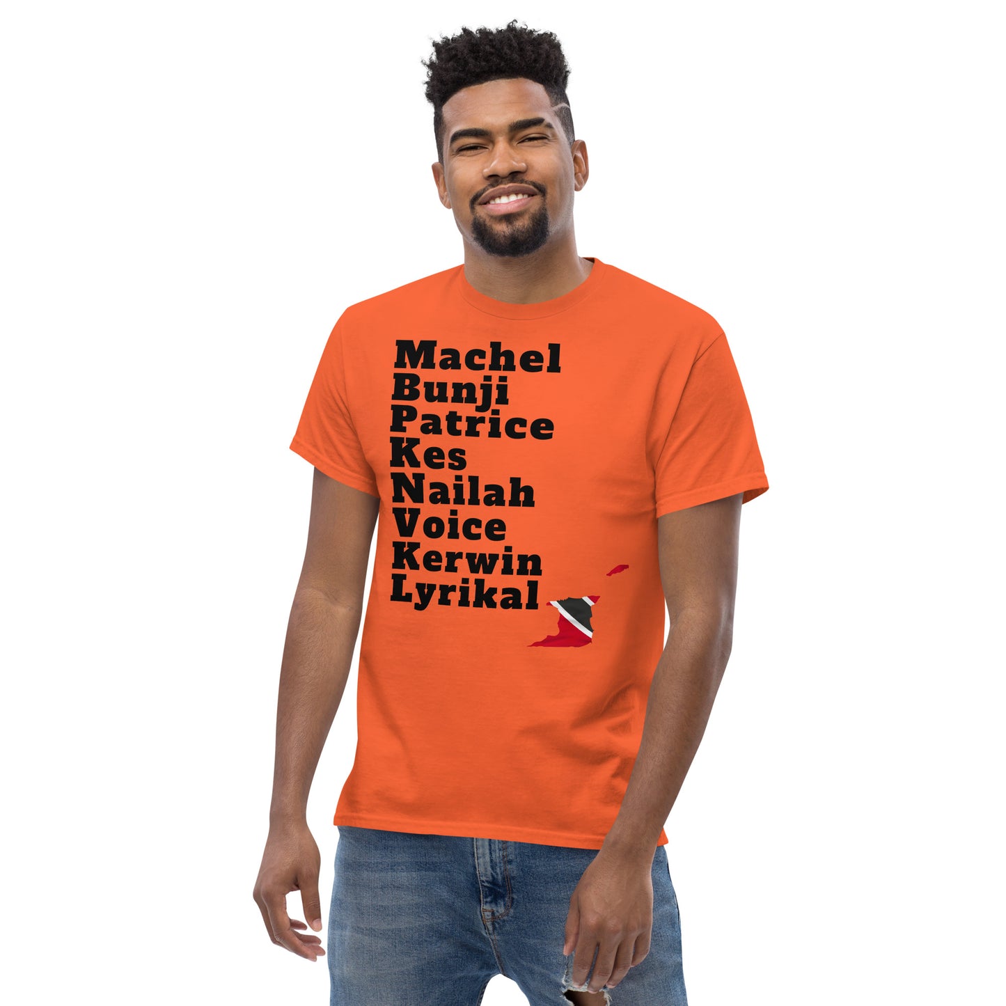 Trinidad and Tobago Popular Soca Artists Men's Classic Tee