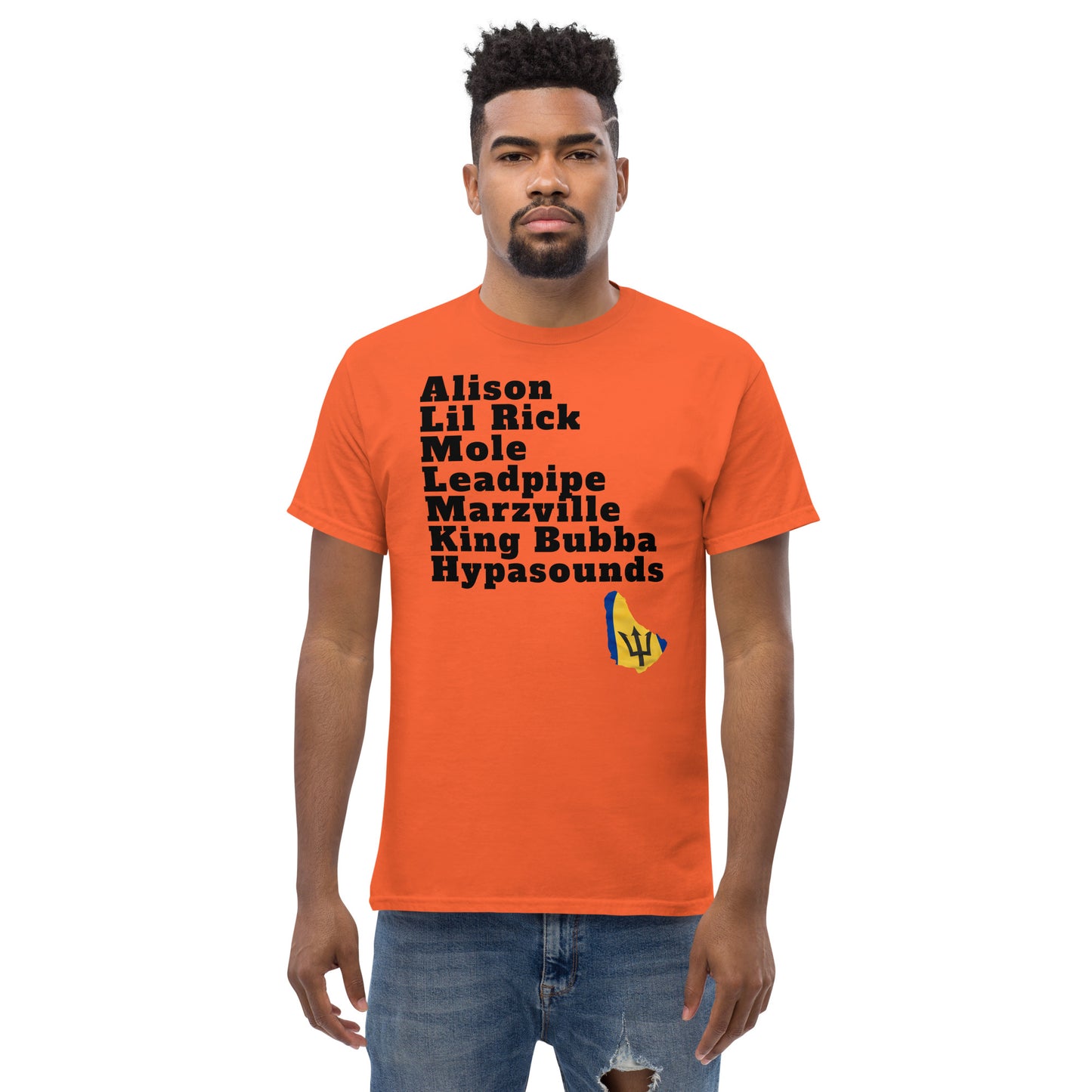 Top Bajan Artists Men's Classic Tee