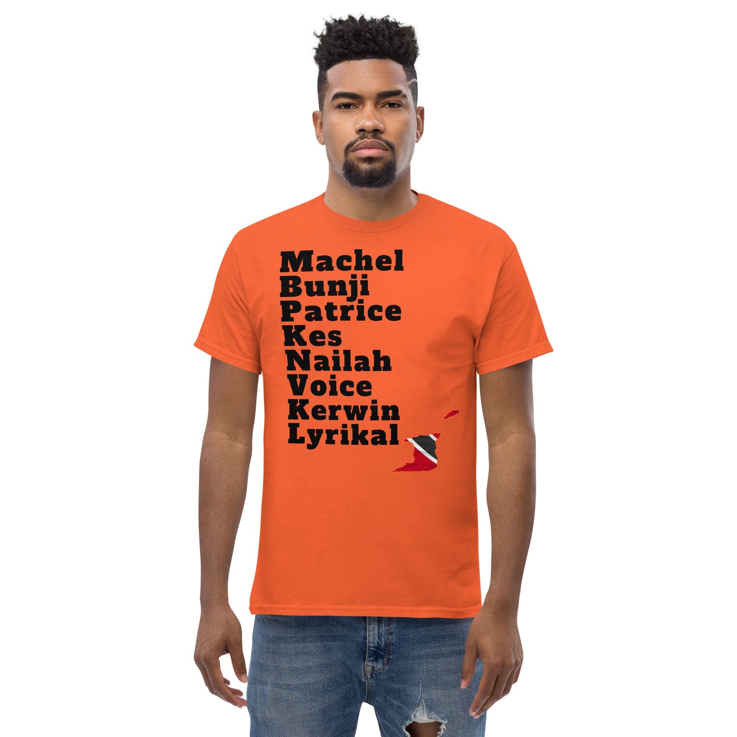 Trinidad and Tobago Popular Soca Artists Men's Classic Tee