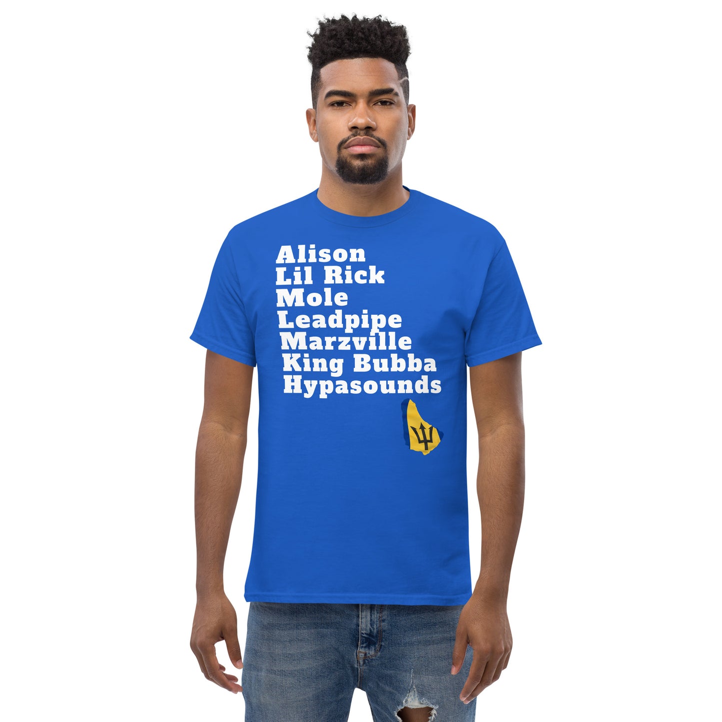 Top Bajan Artists Men's Classic Tee