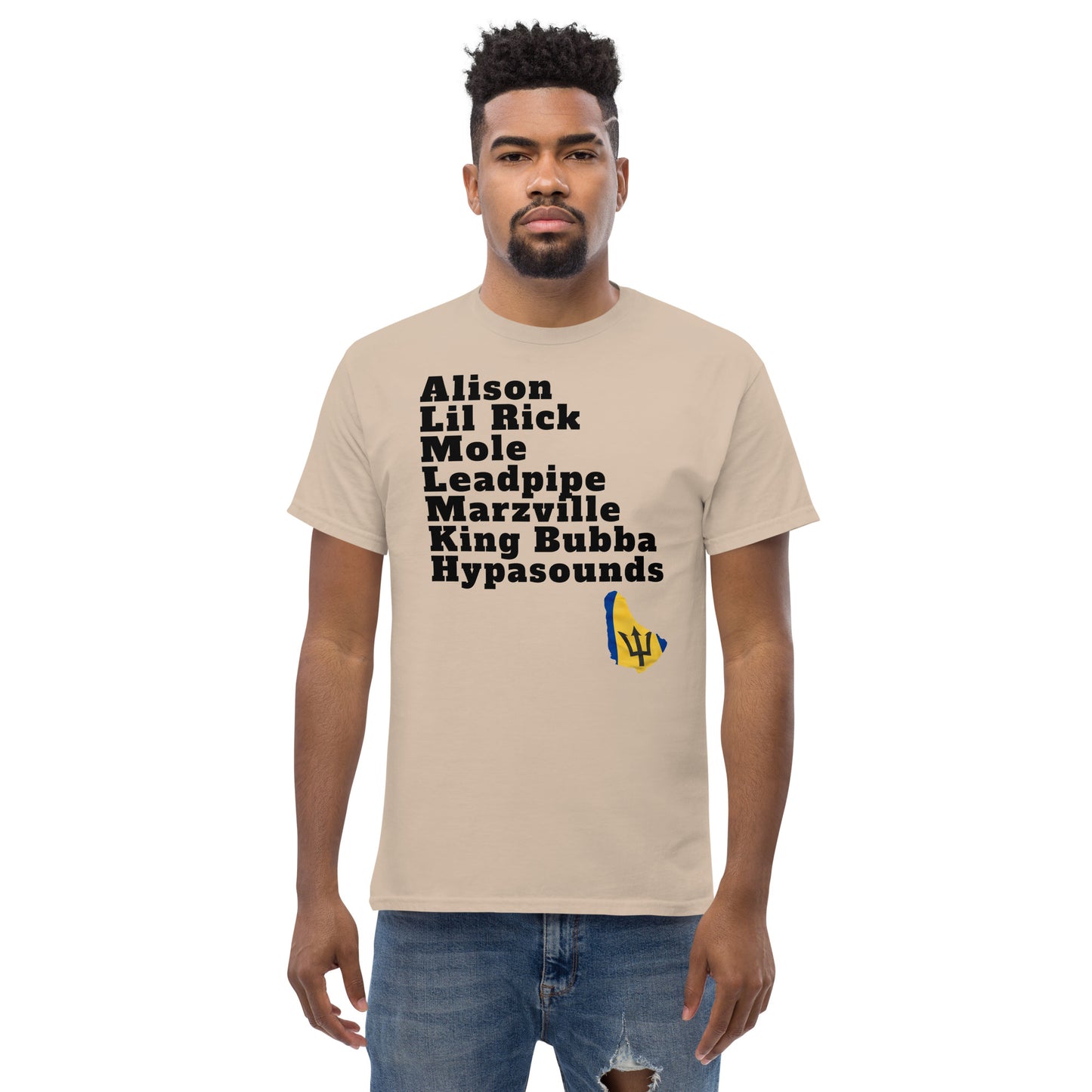 Top Bajan Artists Men's Classic Tee