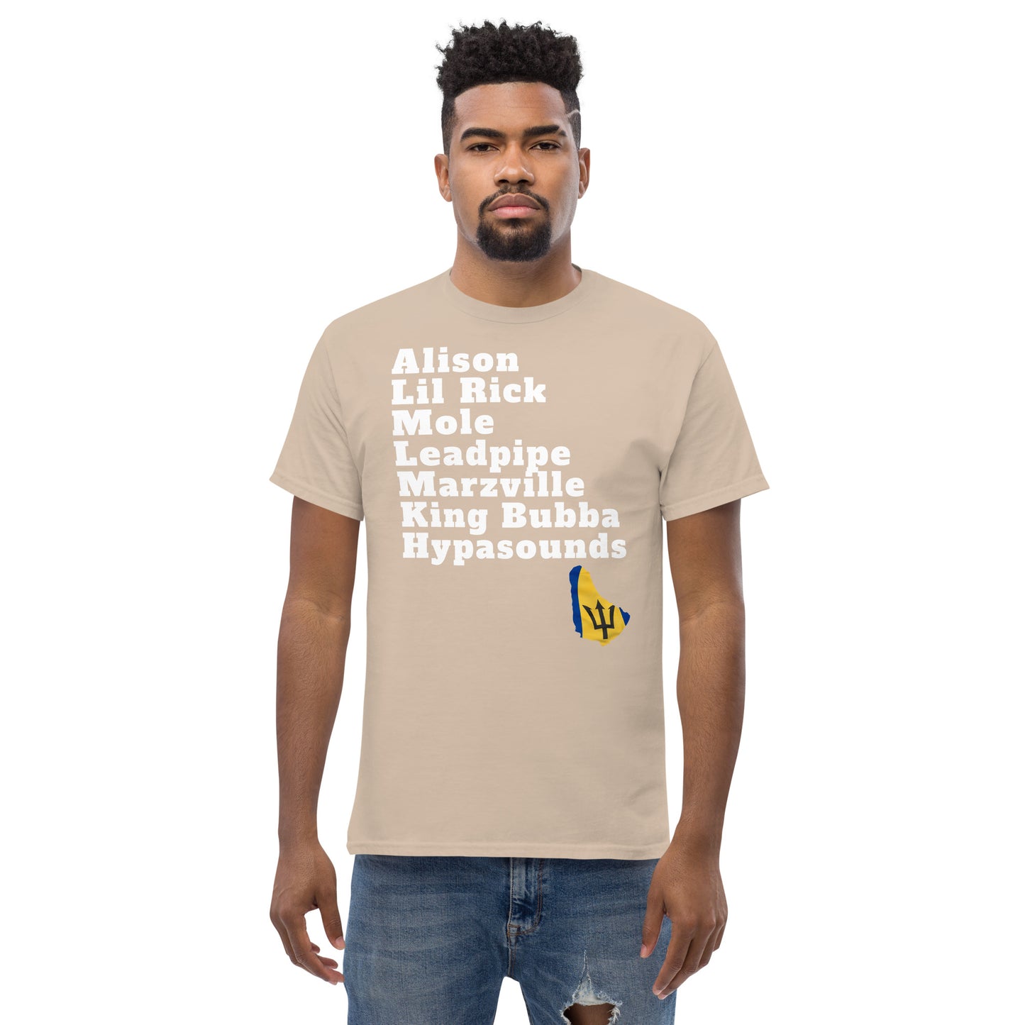 Top Bajan Artists Men's Classic Tee