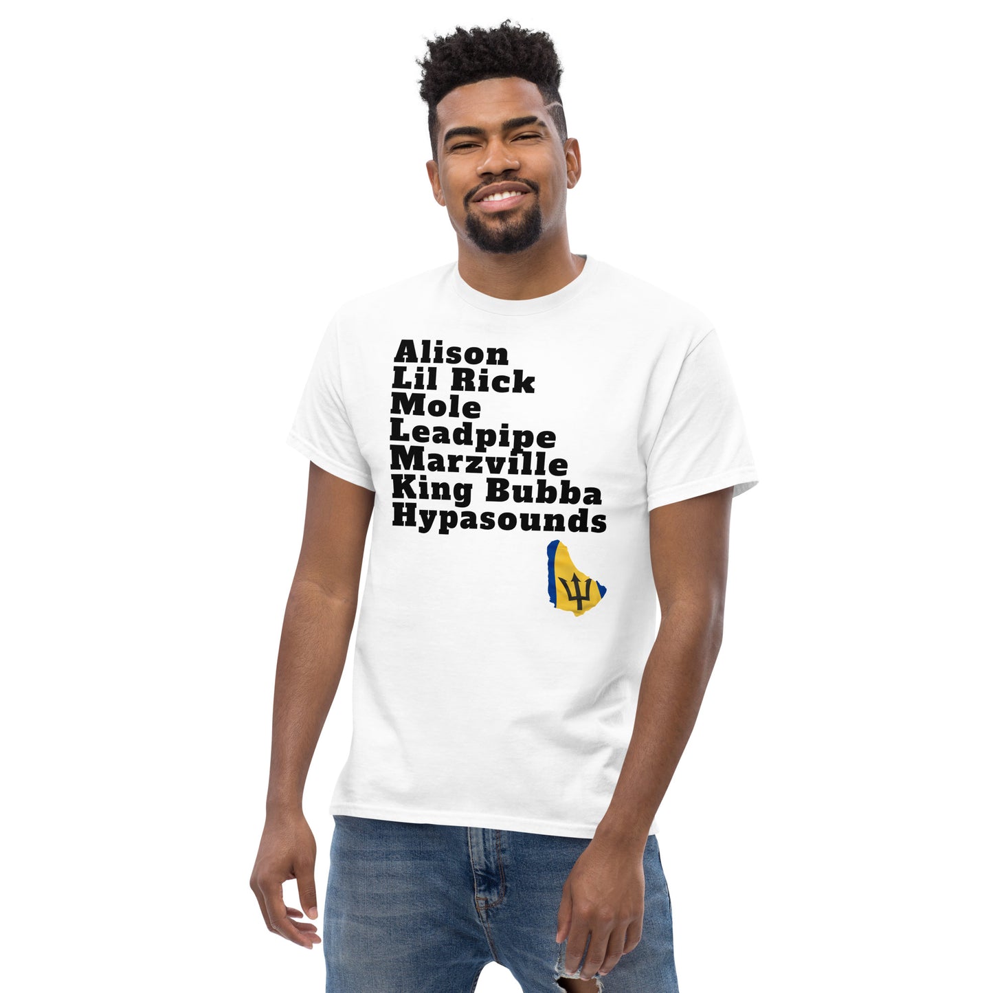 Top Bajan Artists Men's Classic Tee