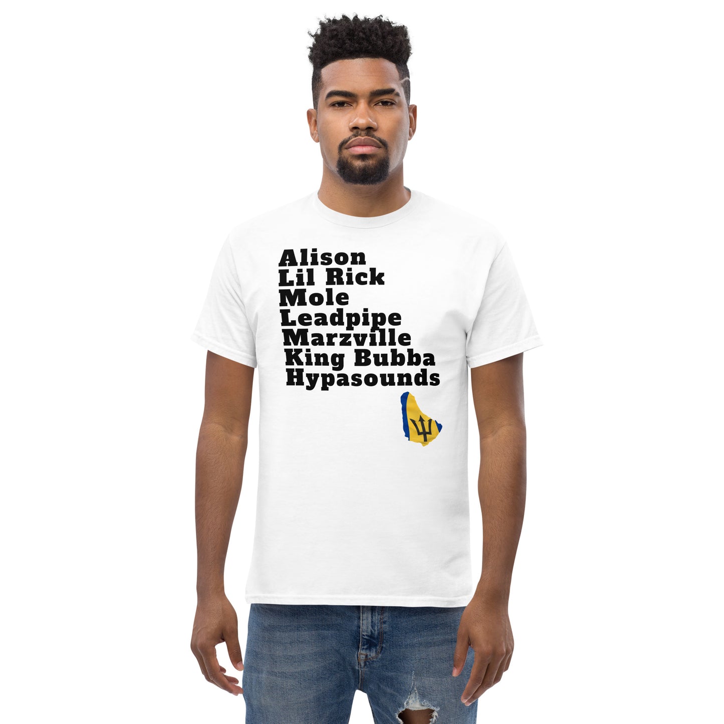 Top Bajan Artists Men's Classic Tee