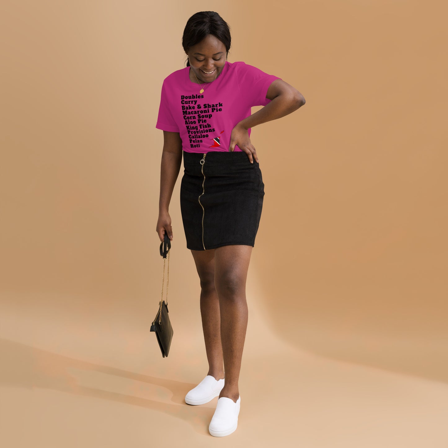 Trinidad and Tobago Popular Foods T-shirt - A
