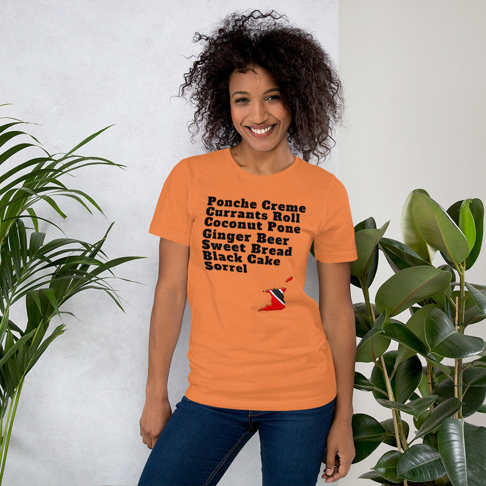 Trinidad and Tobago Desserts T-shirt - A