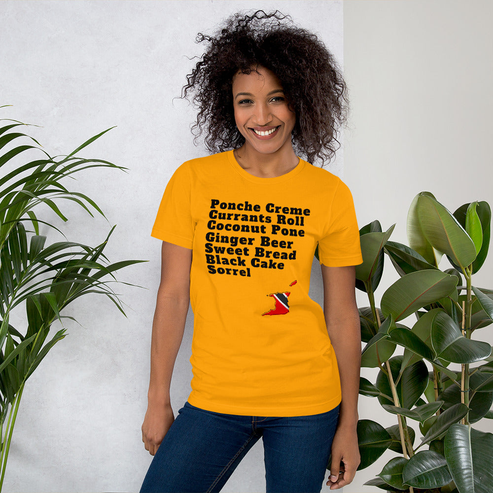 Trinidad and Tobago Desserts T-shirt - A