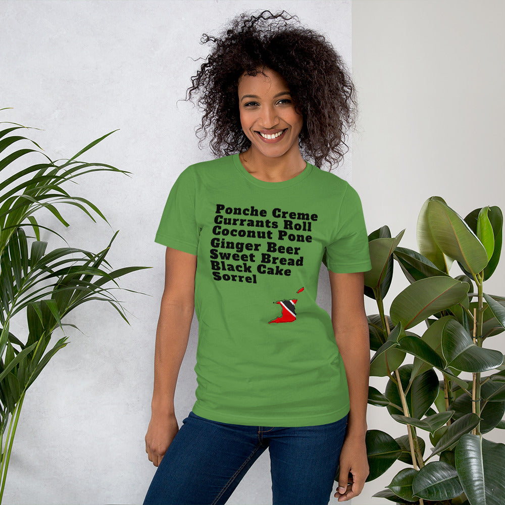 Trinidad and Tobago Desserts T-shirt - A