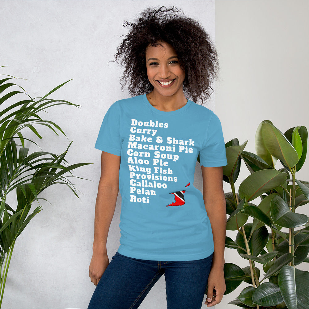 Trinidad and Tobago Popular Foods T-shirt - A