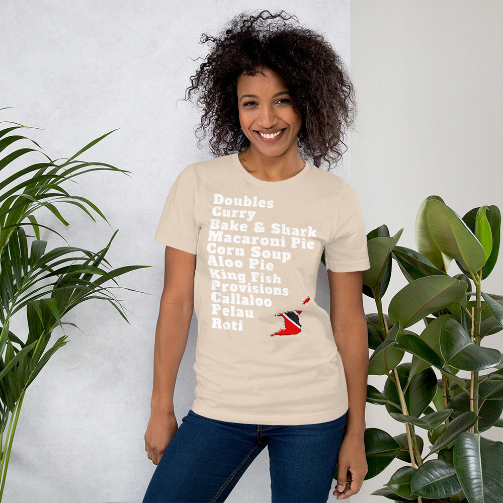 Trinidad and Tobago Popular Foods T-shirt - A