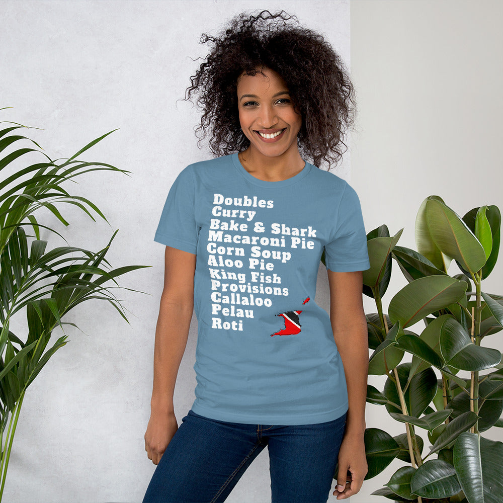 Trinidad and Tobago Popular Foods T-shirt - A