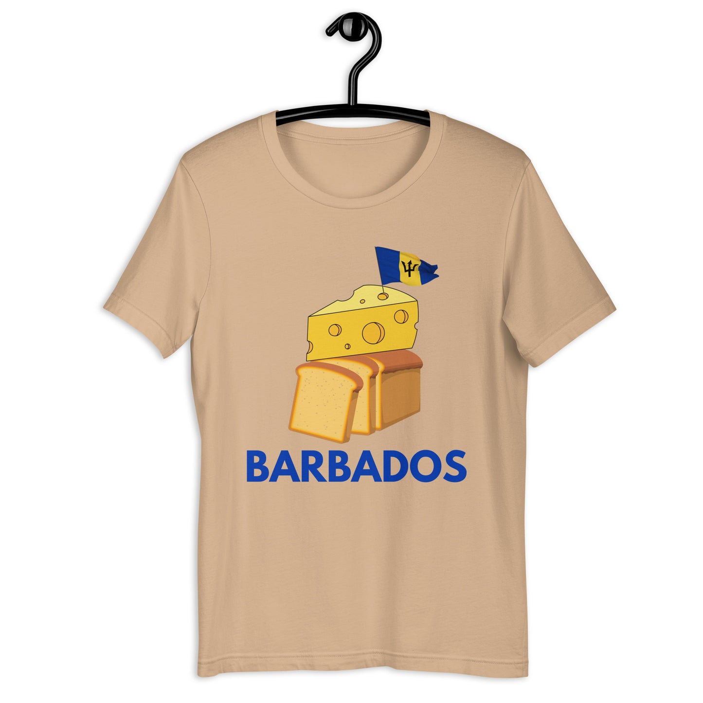 Barbados - "Cheese on Bread" Men's T-shirt
