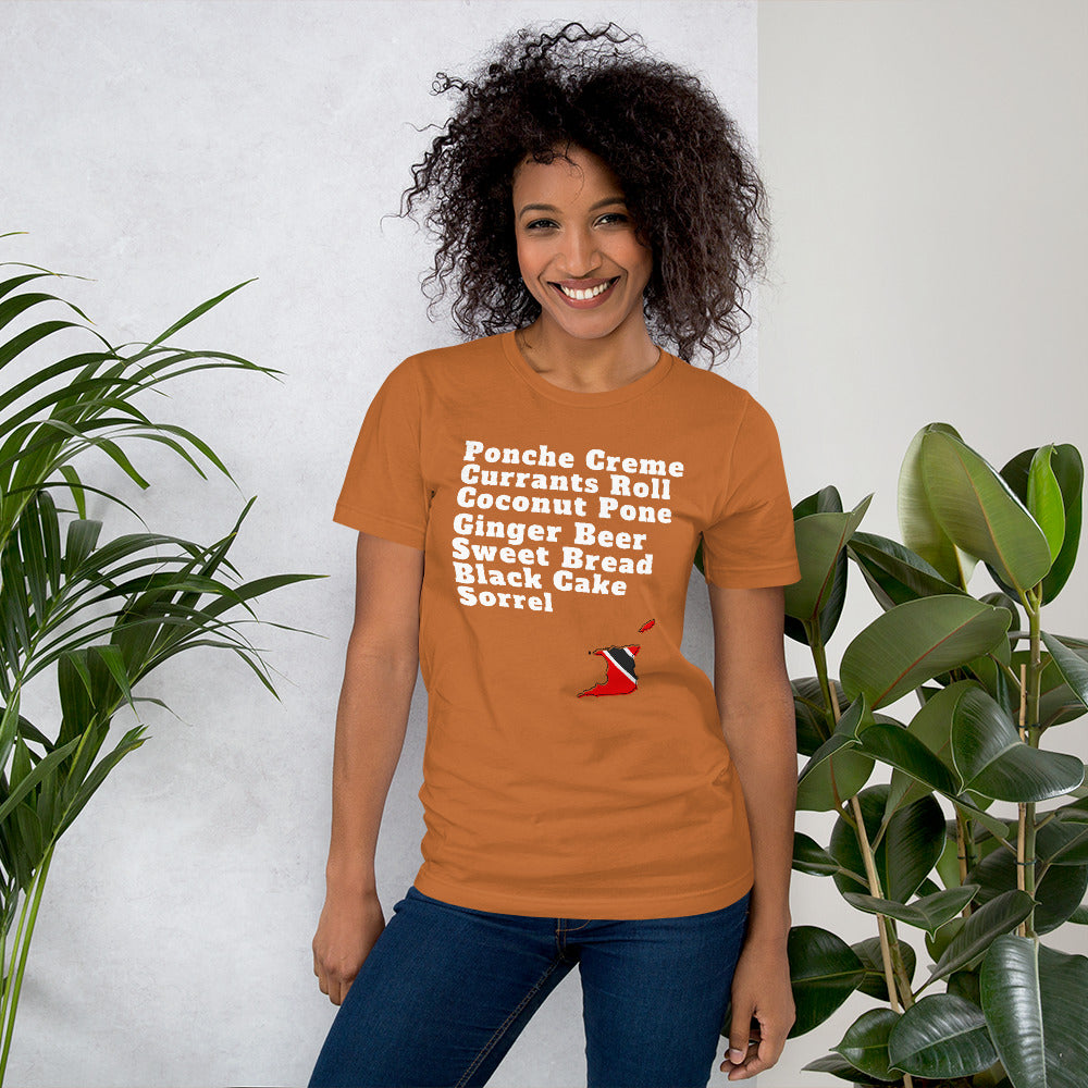 Trinidad and Tobago Desserts T-shirt - A