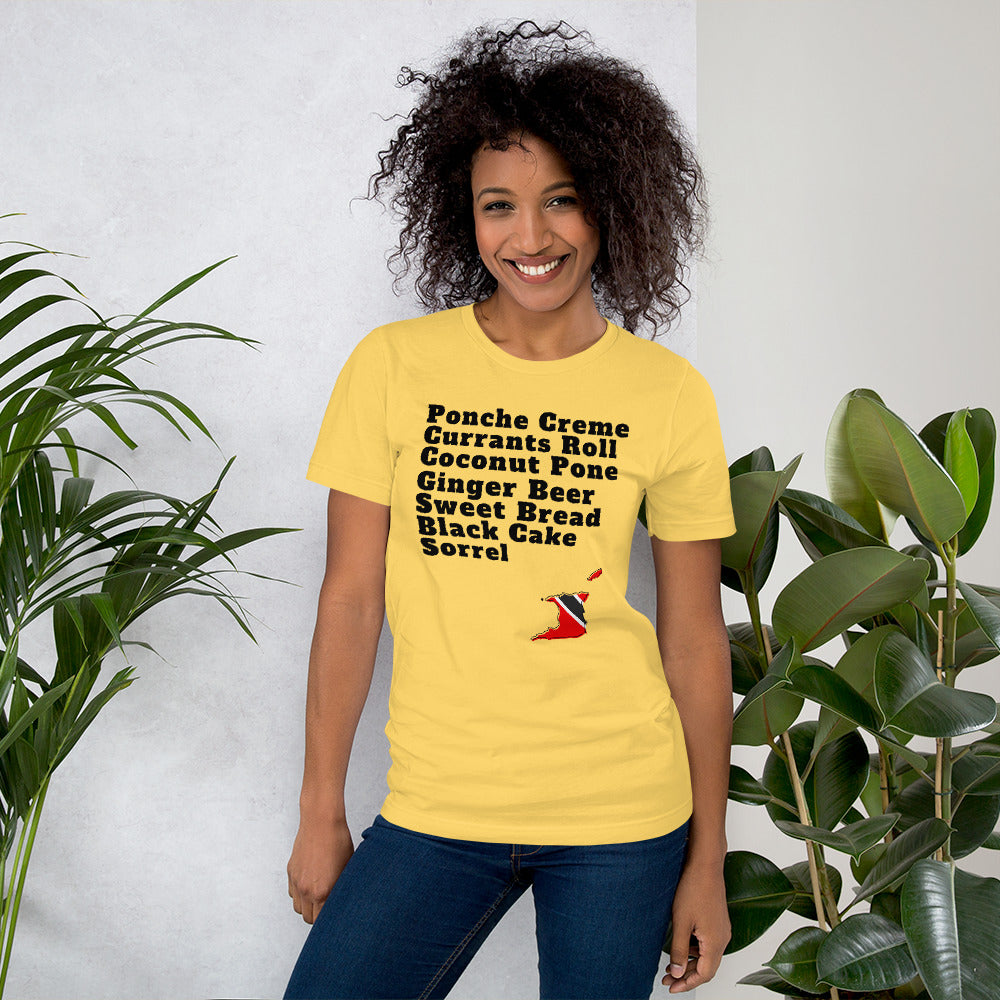 Trinidad and Tobago Desserts T-shirt - A