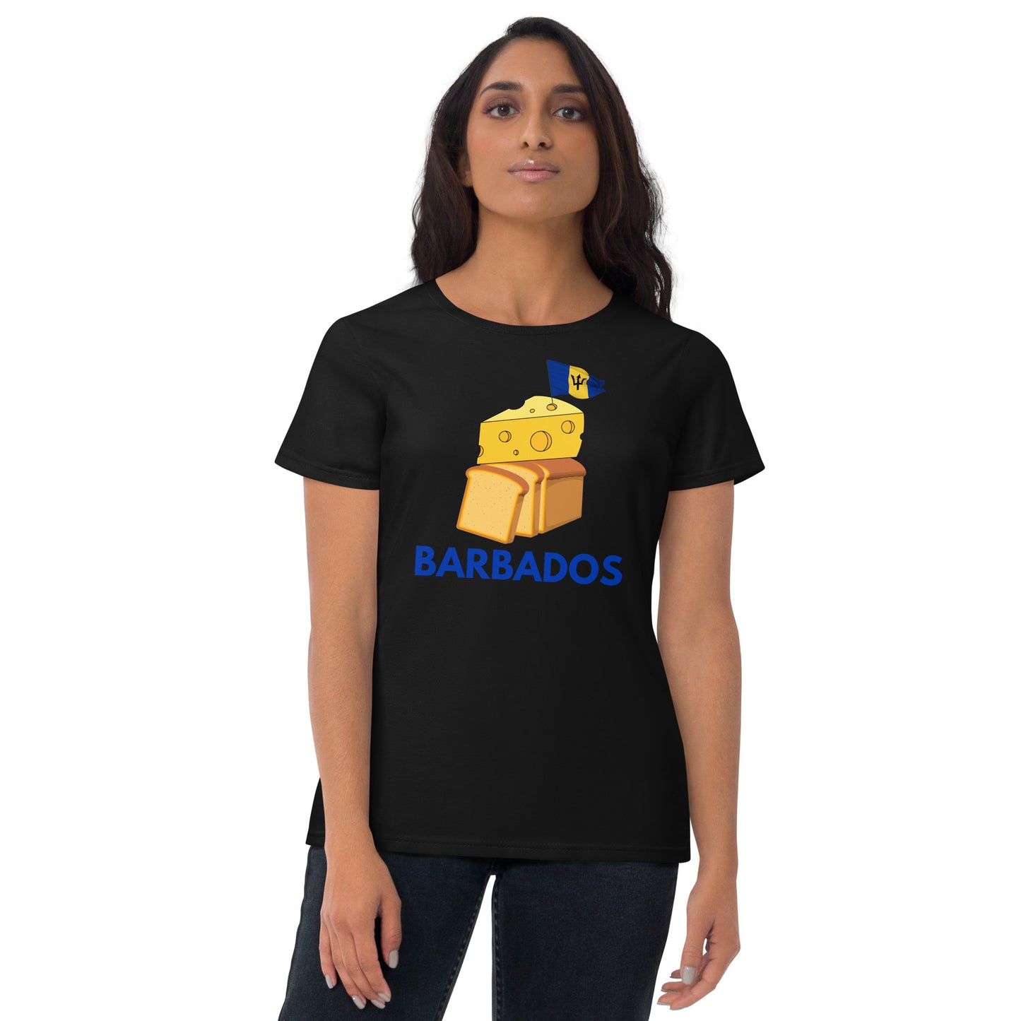Barbados - "Cheese on Bread" Women's T-shirt