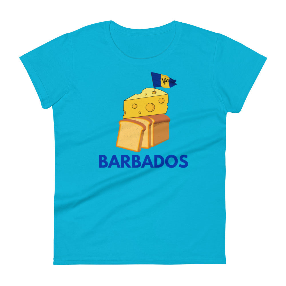 Barbados - "Cheese on Bread" Women's T-shirt