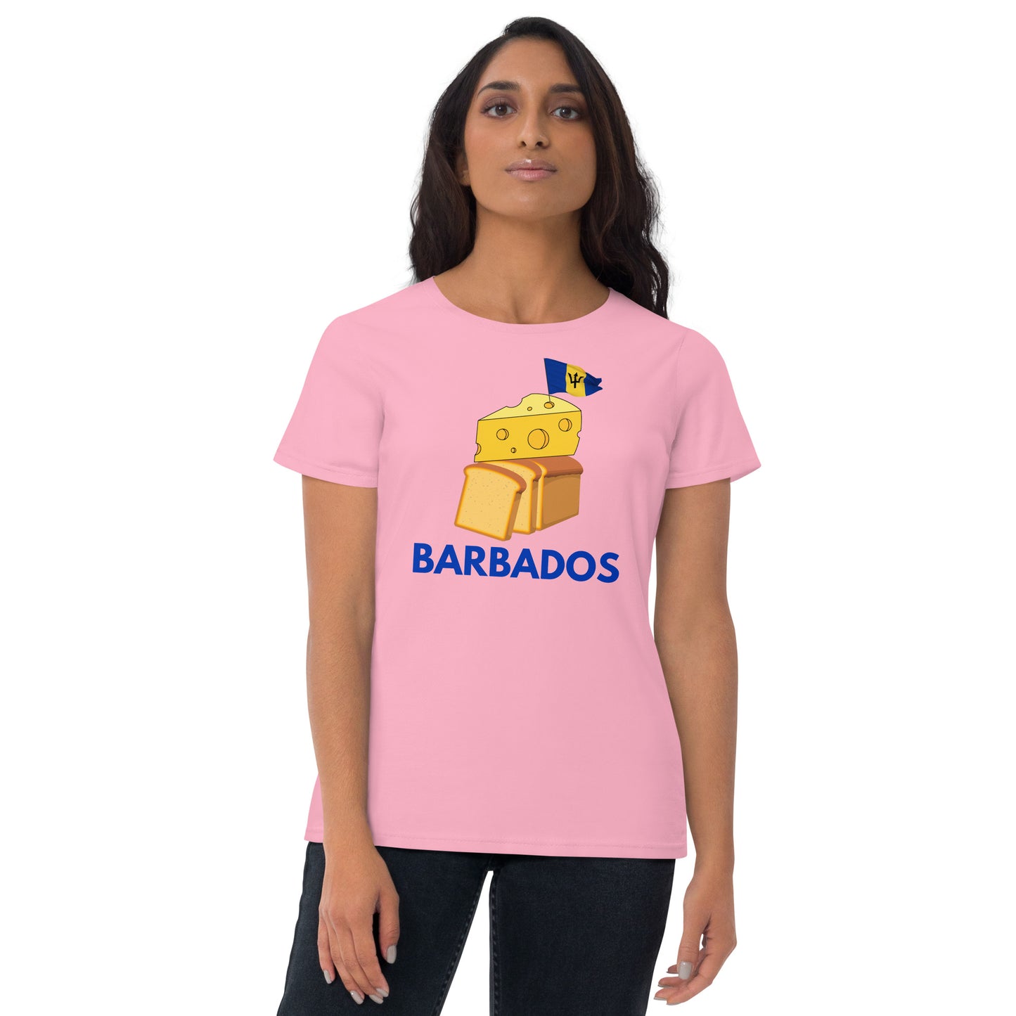 Barbados - "Cheese on Bread" Women's T-shirt