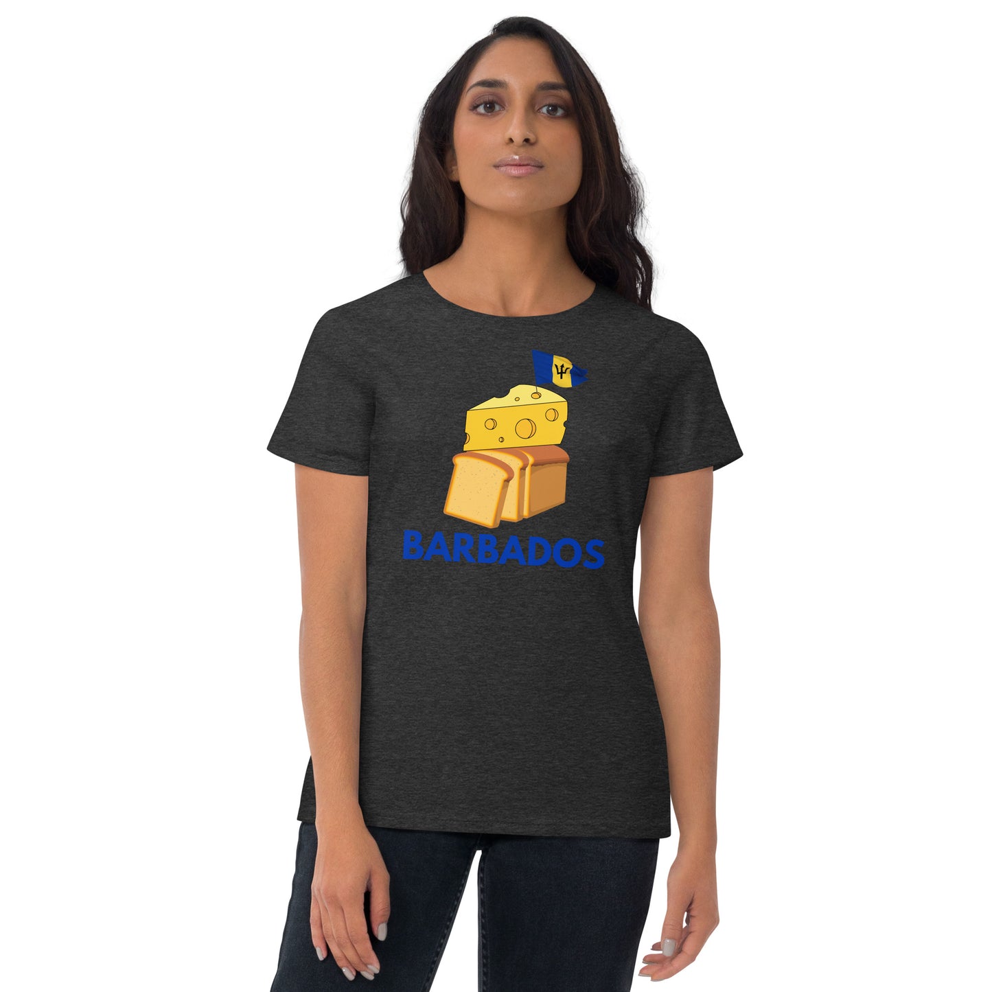 Barbados - "Cheese on Bread" Women's T-shirt