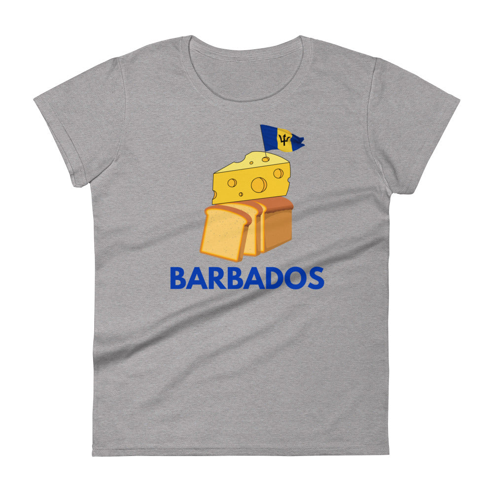 Barbados - "Cheese on Bread" Women's T-shirt