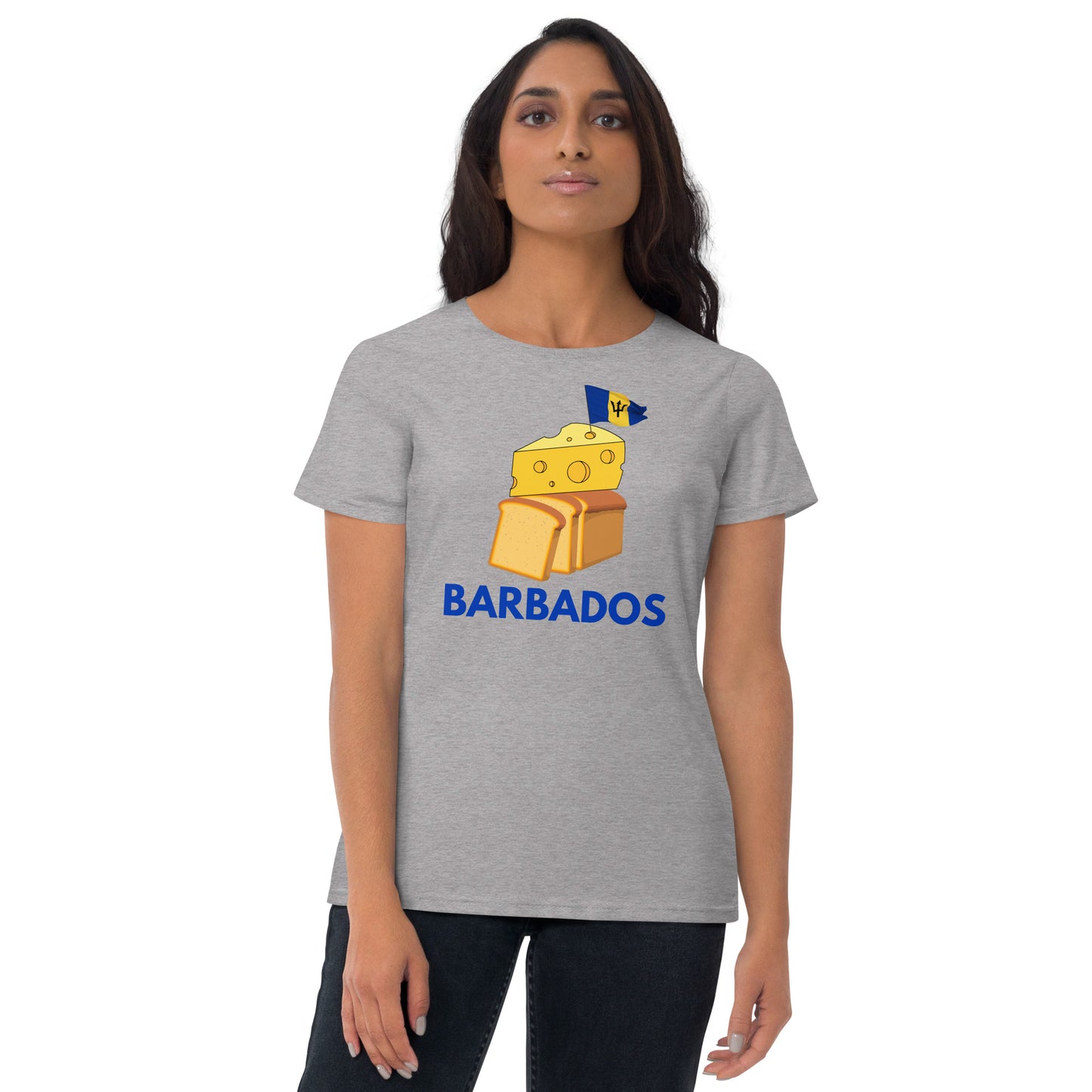Barbados - "Cheese on Bread" Women's T-shirt