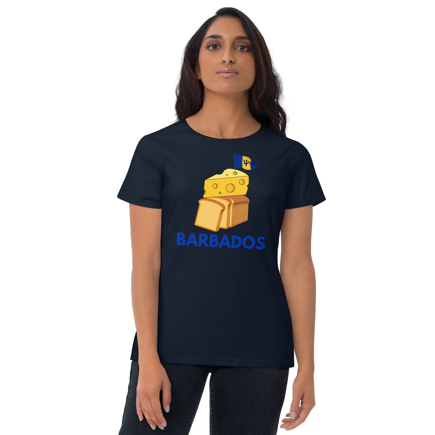 Barbados - "Cheese on Bread" Women's T-shirt