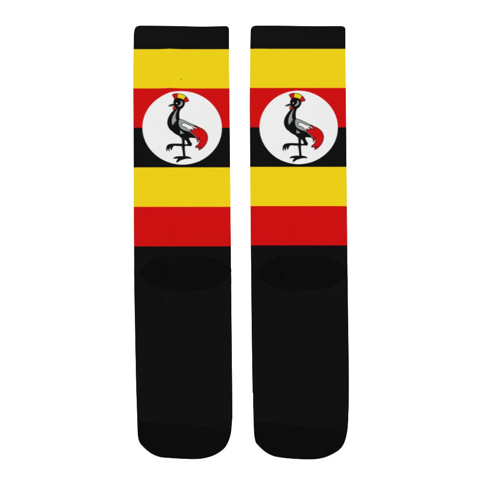 Uganda Calf High Socks