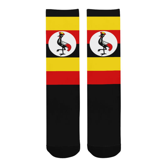 Uganda Calf High Socks