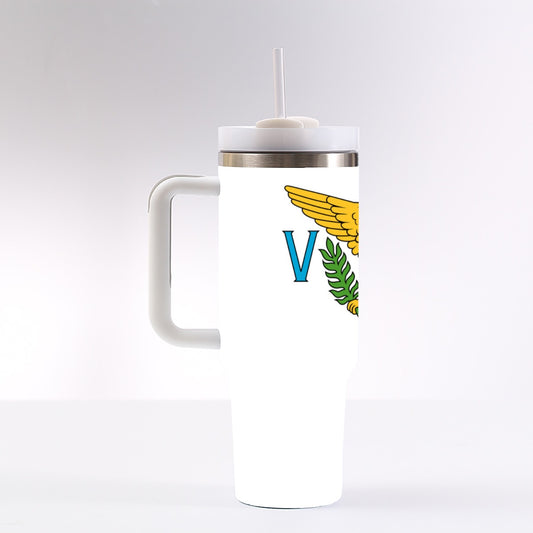 U.S. Virgin Islands 40 oz Tumbler With Handle