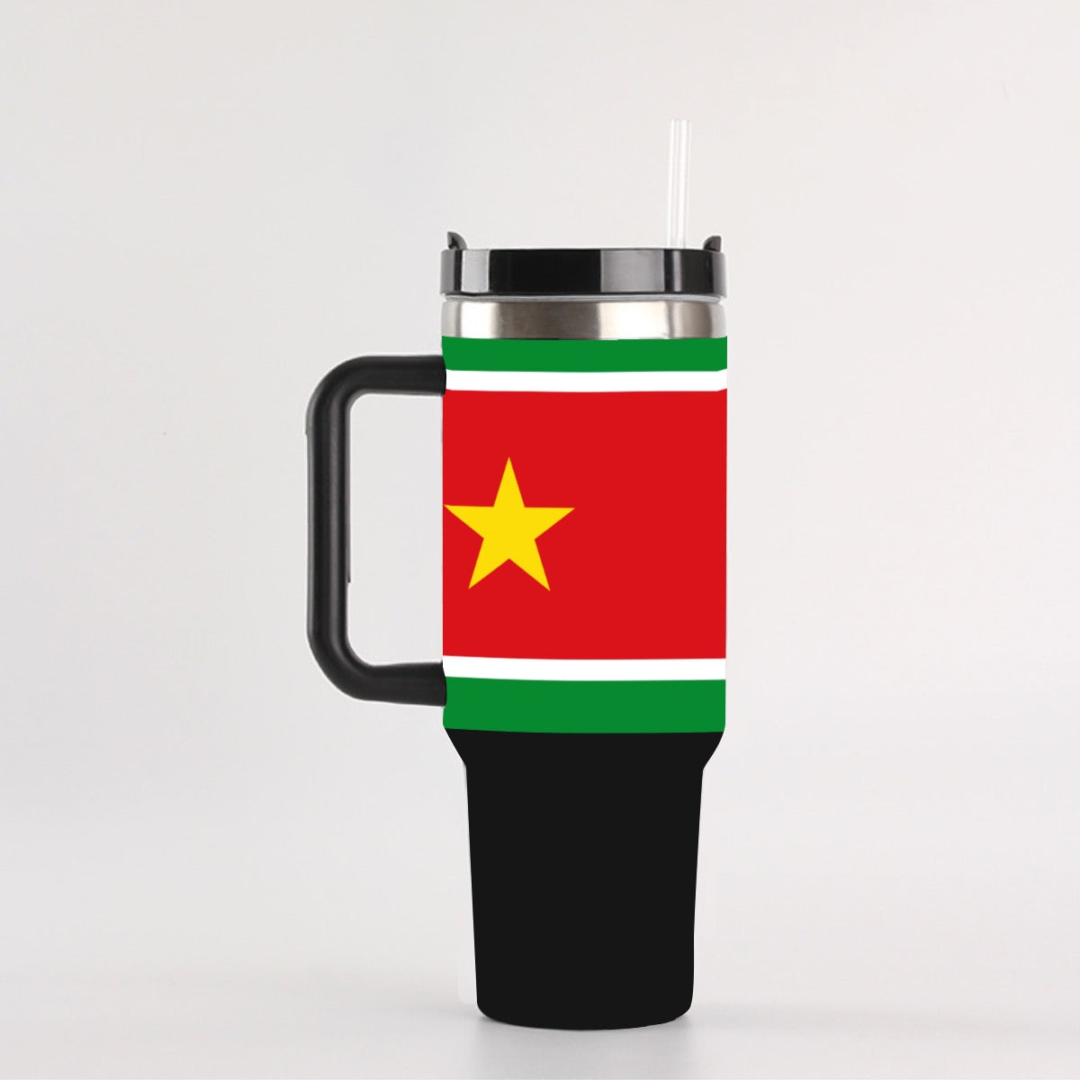 Guadeloupe 40 oz Tumbler With Handle