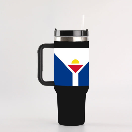 Saint Martin 40 oz Tumbler With Handle