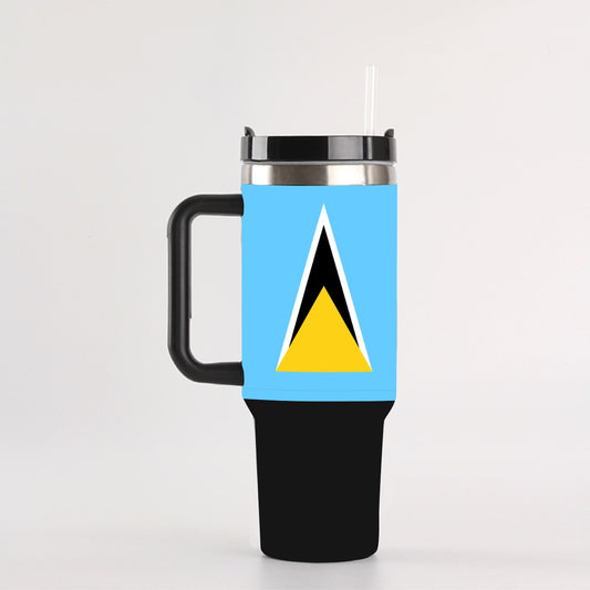 Saint Lucia 40 oz Tumbler With Handle